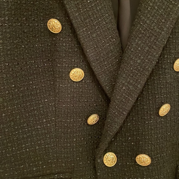 Generation Love Delilah Blazer in Black Boucle - Picture 3 of 6